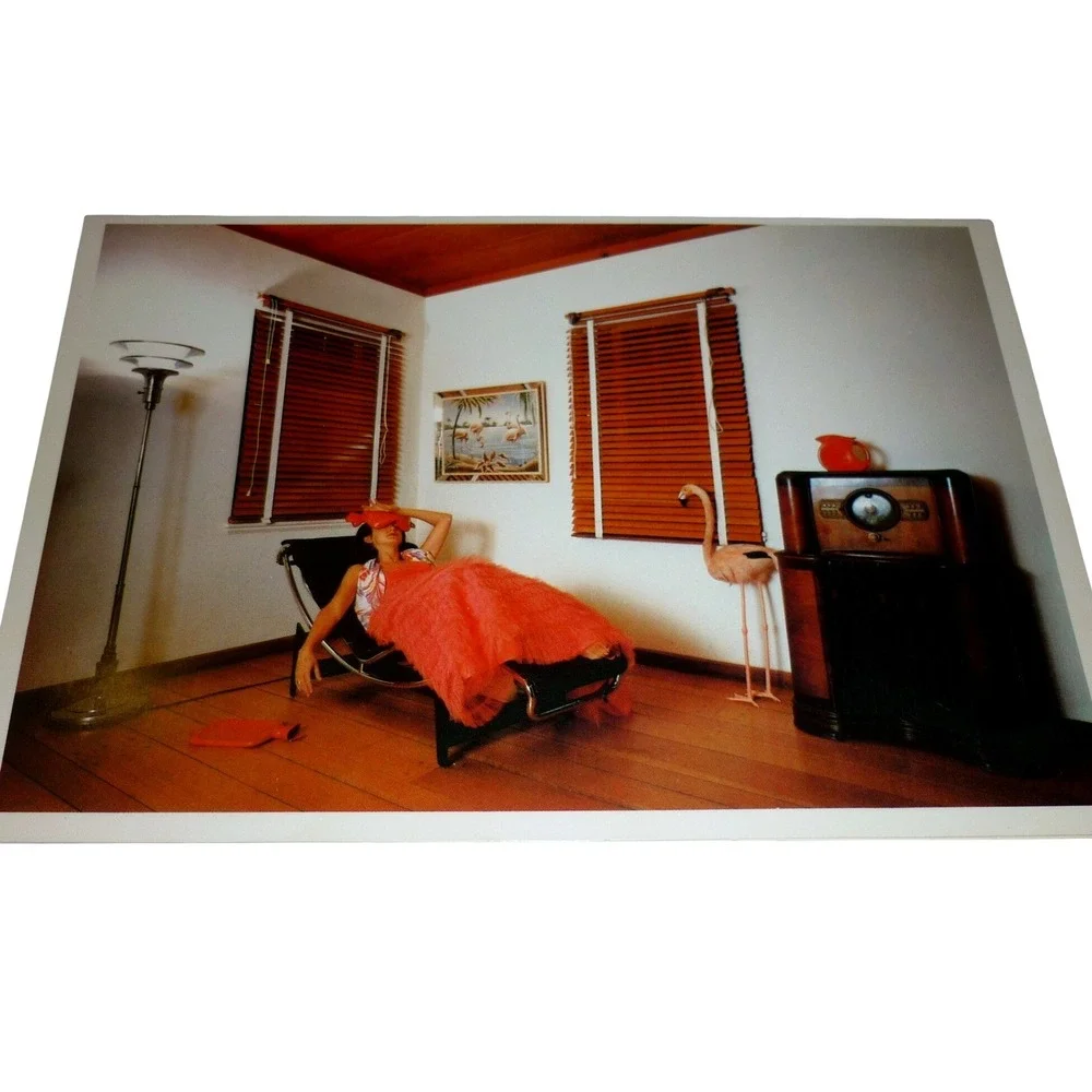 Vintage 1983 Palm Press Liz Kahlenberg Bordow Photo Note Card Excesses of Life